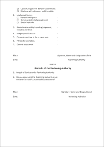 Uniprint Form of Confidential Report for Non-Teaching Staff 2