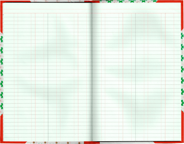 Uniprint Ledger Index Register internal pages