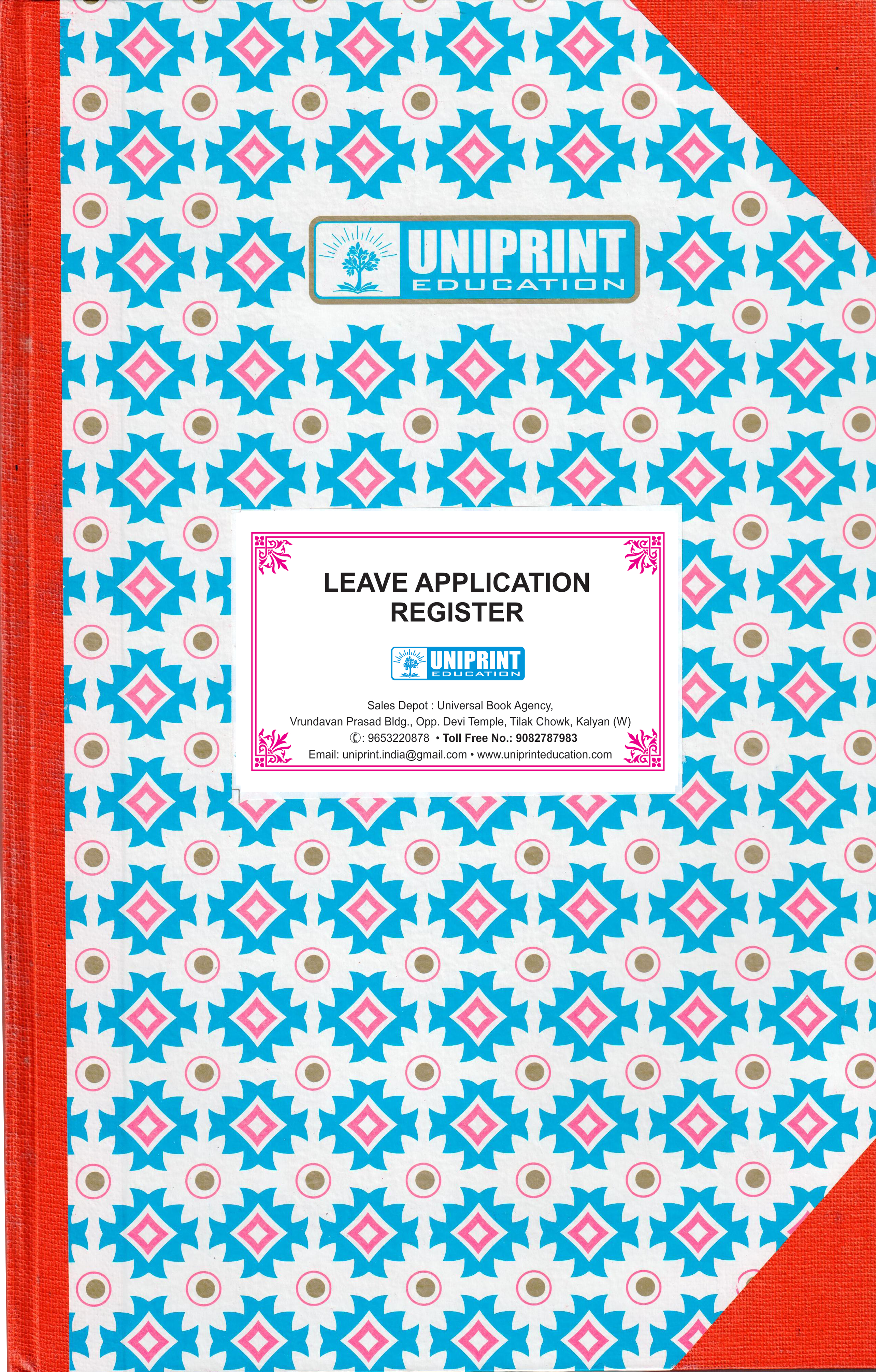 Uniprint Leave Account Register