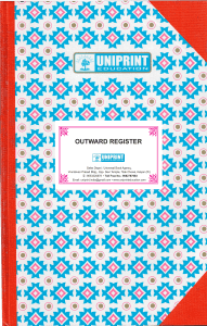 Uniprint Outward Register