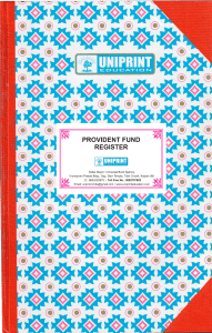 Uniprint Provident Fund Register