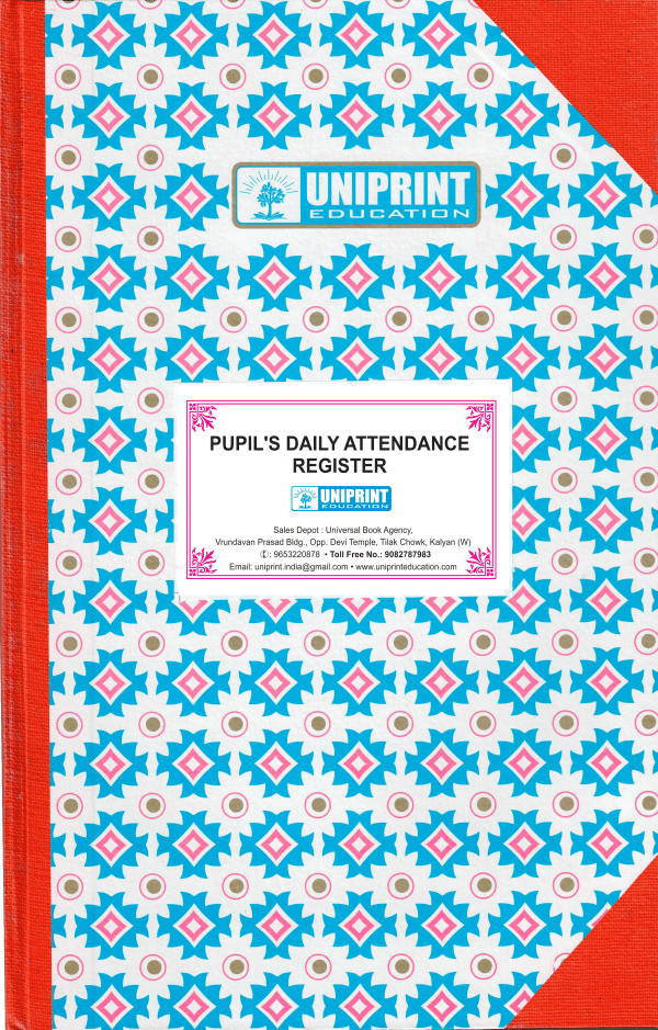 Uniprint Pupil's Daily Attendance Register (Full)