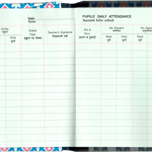 Uniprint Pupil’s Daily Attendance Register Half Size