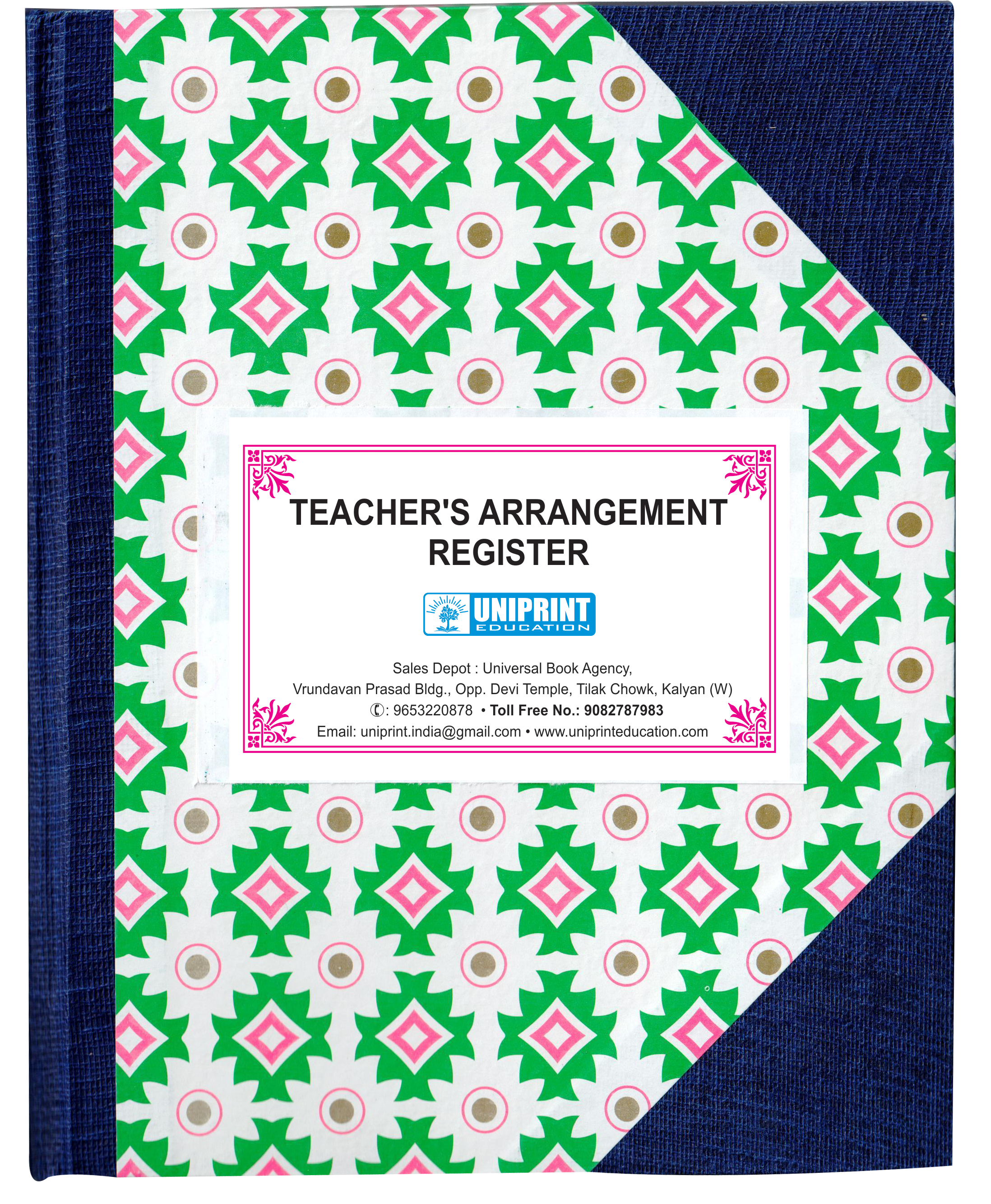 Uniprint Teachers arrangement Register