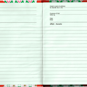 Uniprint Visitor’s Book