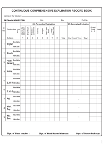 Uniprint Marathi Continuous Comprehensive Evalution