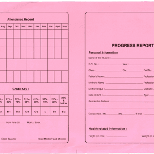 Progress Book (High Schools) 9th & 10th