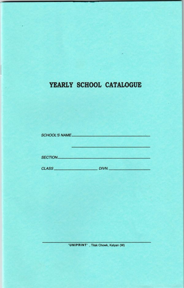 Uniprint Yearly Catalogues (For Primary School)